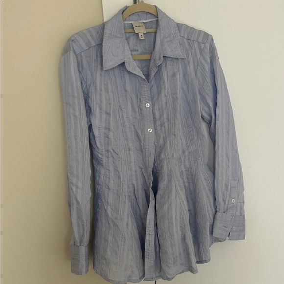Anthropologie’s Maeve Waisted Button down Tunic - Picture 6 of 6